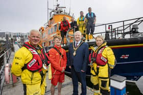 The Mayor of Causeway Coast and Glens, Councillor Steven Callaghan will host a Service of Thanksgiving to mark the 200th Anniversary of RNLI this Sunday 28th April. CREDIT MCAULEY MULTIMEDIA