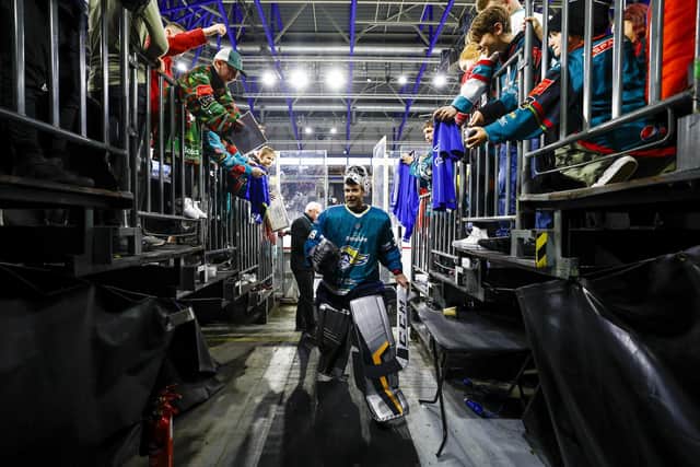 The Stena Line Belfast Giants can confirm that Petr Čech has re-joined the club on a short-term loan as temporary emergency cover from NIHL1 side, Oxford City Stars. Picture by Phil Magowan / Press Eye