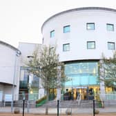 Lisburn and Castlereagh Council offices at Lagan Valley Island. Picture: Jessica Black.