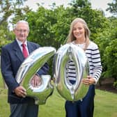 Marking LEDCOM’s 40th anniversary are grandfather and granddaughter, Arthur Henderson and Catherine Anderson. Arthur served on LEDCOM’s first Board of Directors and Catherine is currently appointed Business and Marketing Executive.