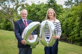 Marking LEDCOM’s 40th anniversary are grandfather and granddaughter, Arthur Henderson and Catherine Anderson. Arthur served on LEDCOM’s first Board of Directors and Catherine is currently appointed Business and Marketing Executive.