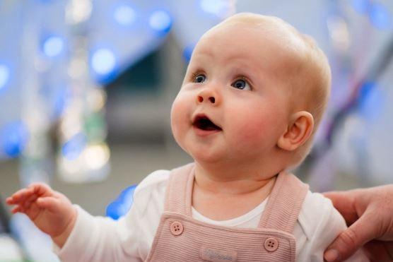 Abigail having a great time at Sensory Kids NI.