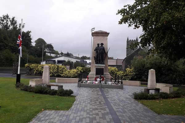 Larne Memorial Garden. Picture: Local Democracy Reporting Service