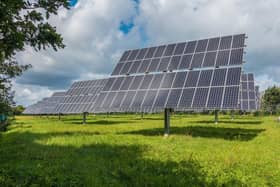 The PAN was submitted by agents, Bell Rolston, on behalf of the applicants, ABO Energy Northern Ireland Ltd, and seeks permission for the 33-hectare farm, generating 28 megawatts of power annually, on lands near Ballyleagry Road and Edenmore Road in the town. CREDIT PIXABAY USED FOR ILLUSTRATION