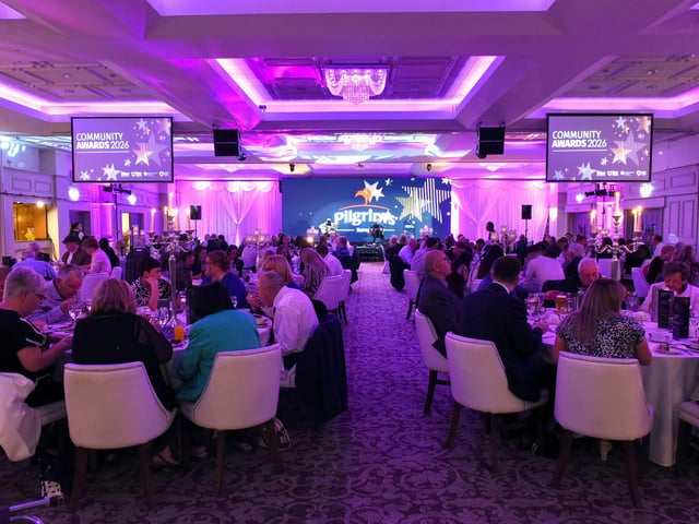 Enjoying a memorable evening at the Community Awards held in the Seagoe Hotel, Portadown.