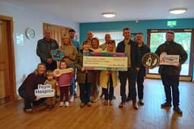 Dungiven’s Seamus McCloskey has raised an incredible £13,709.03 for local charities by completing a remarkable ‘26 in 26 challenge’.