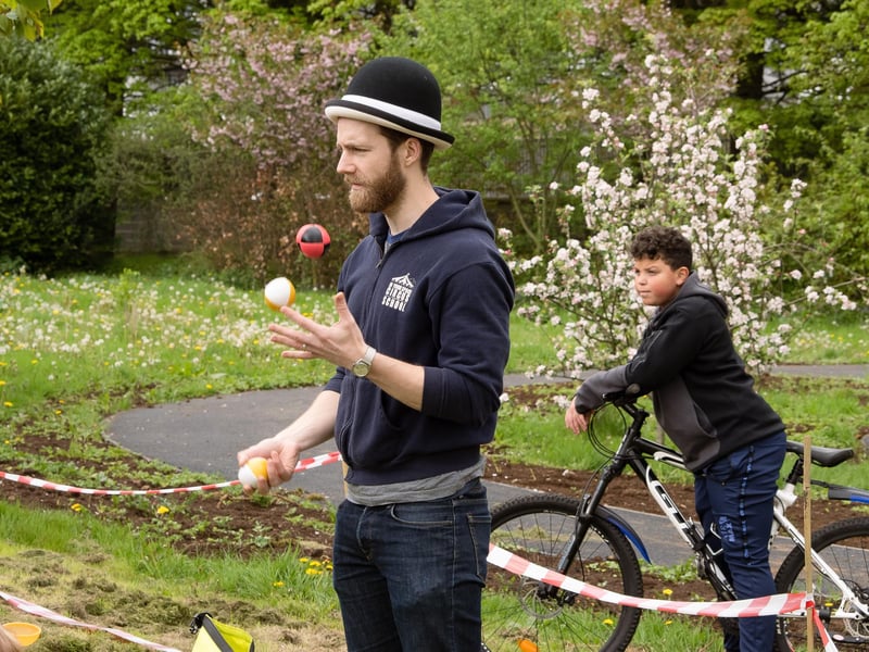 A host of fun-filled family activities took place.