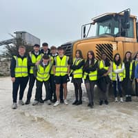 Larne Grammar School Business Studies pupils visit Saint Gobain