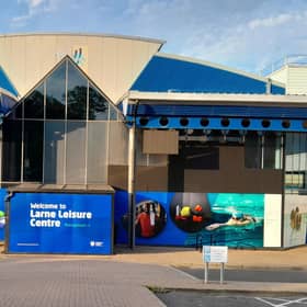 Larne Leisure Centre. Pic: Local Democracy Reporting Service