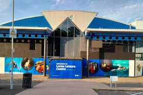 Larne Leisure Centre. Pic: Local Democracy Reporting Service