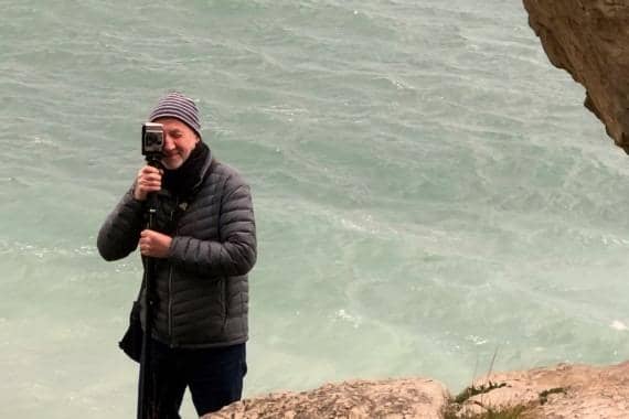 Award-winning documentary filmmaker Roger Ford-Hutchinson's 'Larne: a personal portrait' will be running throughout June in the town's Museum and Arts Centre.  Photo: Roger Ford-Hutchinson