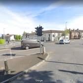 Traffic lights at the Francis Street, Edward Street junction in Lurgan have failed causing traffic chaos. Photo courtesy of Google.