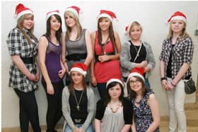 Pupils at the Carrick College Christmas disco in 2009. Ct51-025tc