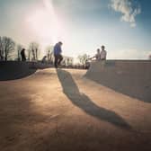 A skateboard park was identified as a project which could deliver significant benefits particularly for young people.  Image supplied by Antrim and Newtownabbey Borough Council.