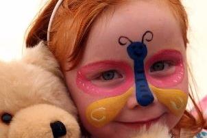 Kadie Orr (3) and her teddy enjoying the Shoreline Festival in 2008.