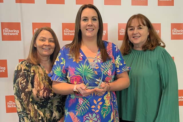 Nuala Hanna (Head of Fostering, Adoption and Permanence, South Eastern Trust), Michelle Carr (Social Worker, South Eastern Trust) and Sheila Simons (Sector Manager, South Eastern Trust). Pic credit: SEHSCT