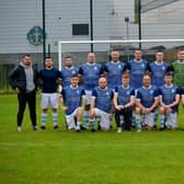 Mayobridge FC who were formed this season booked their place in the quarter-finals of the Mid-Ulster Shield when they beat Villa Rovers after extra time on Saturday: Pictures Brendan Monaghan
