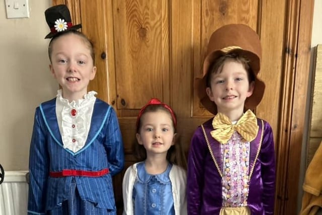 Mary Poppins, Matilda and Willy Wonka.