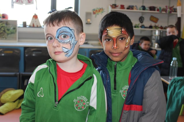 Pupils from St Patrick's Academy, Holy Trinty Nursery, and St Aloysius Primary came together to celebrate cultures from across the world