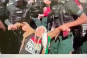The Workers Party condemns this action by the police, this is the second time a woman has been arrested for taking part in legitimate protests.
