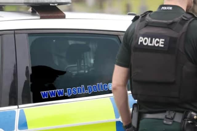 Co Down: Two police officers injured after unmarked vehicle rammed ...