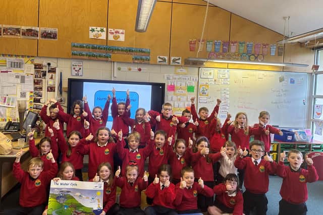 NI Water’s Education team recently paid a visit to Riverdale Primary School in Lisburn.