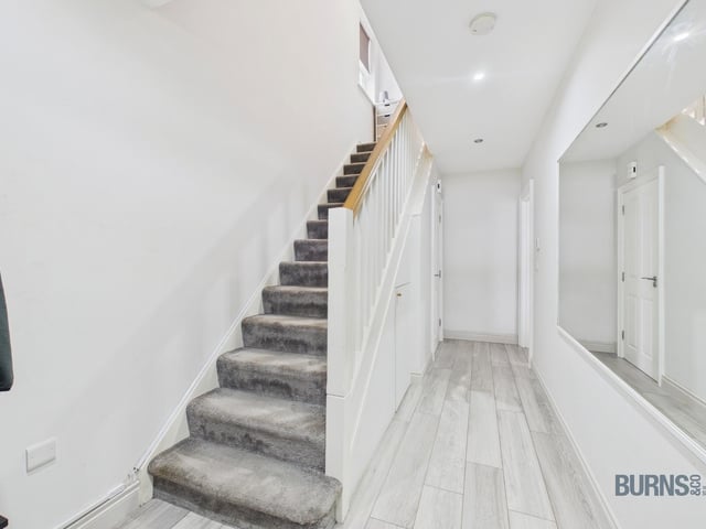 Bright entrance hallway.