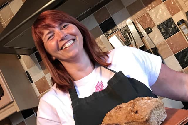 Amazin’Grazin’ Bakery's Lynne Gardiner specialises in Iris wheaten loaves