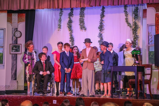 Pupils staged a fantastic production of the musical Annie. Pics by Norman Briggs.