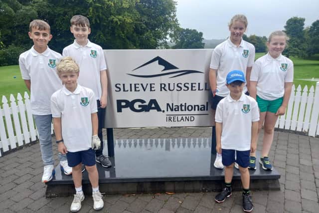 After topping their qualifying group at the start of July, Rory Curran, Harry Thompson, Mikey Hannath, Tommy Hannath, Poppy Hannath and Sarah-Jayne Dale headed to Slieve Russell Golf Club on Sunday 27th August to represent Portadown Golf Club in the Golf Ireland Ulster Regional GolfSixes final. They are now through to the All Ireland finals.