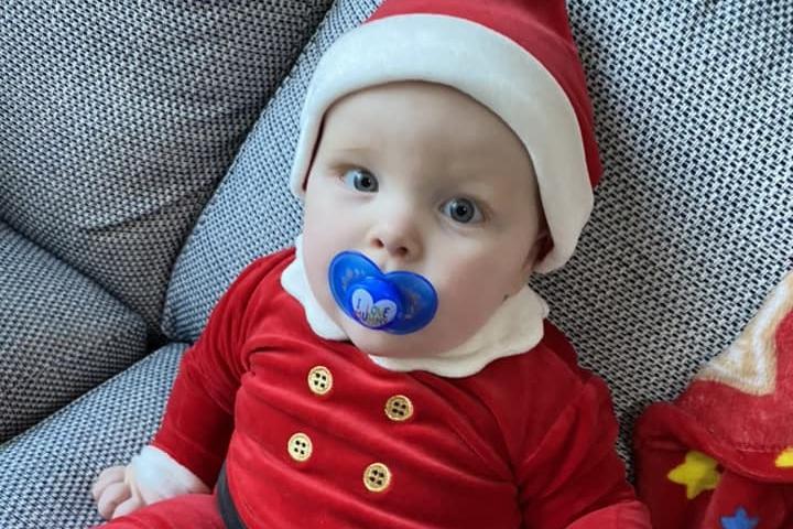 Cooper will be 1 on New Year’s Day.