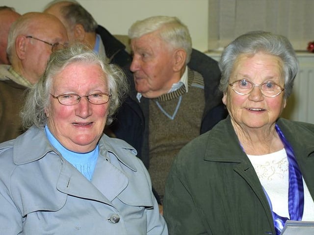 Pictured at one of the early lectures of Bellaghy Historical Society.