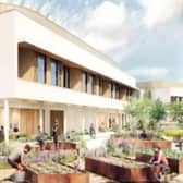 Artist’s impression of the new Birch Hill hospital. Pic: Northern Health and Social Care Trust