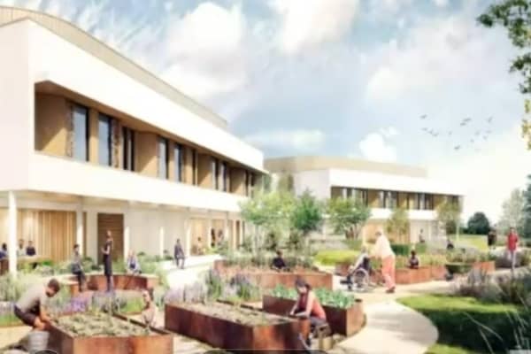 Artist’s impression of the new Birch Hill hospital. Pic: Northern Health and Social Care Trust