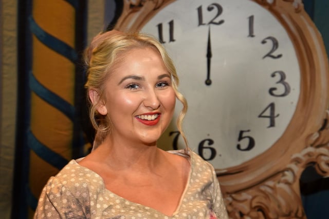 The star of the show, Laura Clayton, who plays the lead role in the Gateway Theatre Group 40th anniversary pantomime, 'Cinderella' which runs in Portadown Town Hall from Saturday, January13 -Saturday 27. PT01-228.