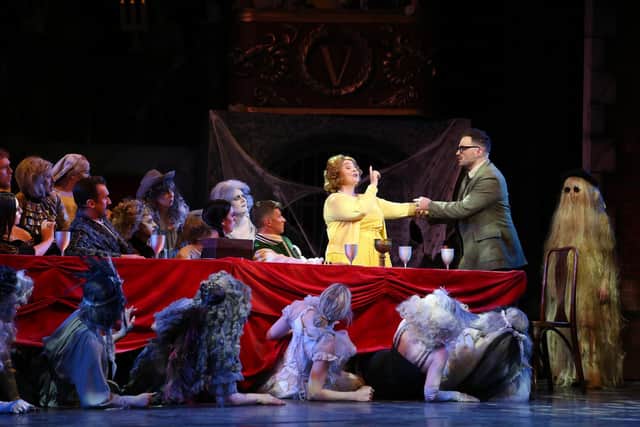 Chaos ensues when the 'normal' Beineke family meet the 'kooky' Addams family
