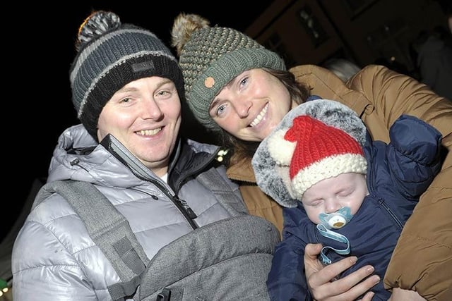 Magic moments at the Tandragee Christmas lights switch-on.