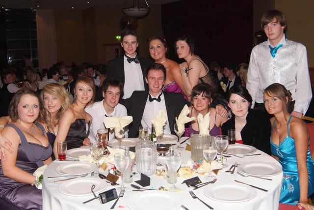 Jordan Millican and friends at the Dominican formal in 2010