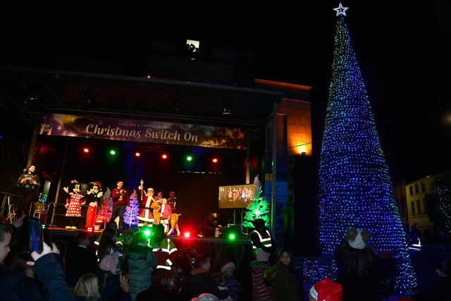 An evening of festive entertainment as Lisburn lights up for Christmas