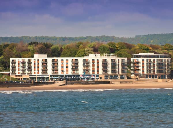 The Sands is perched on the edge of the town's beautiful North Bay. Image: The Sands