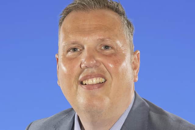 Councillor Andrew Ewing put forward a motion for Lisburn and Castlereagh City Council to become more dog friendly. Pic credit: McAuley Multimedia