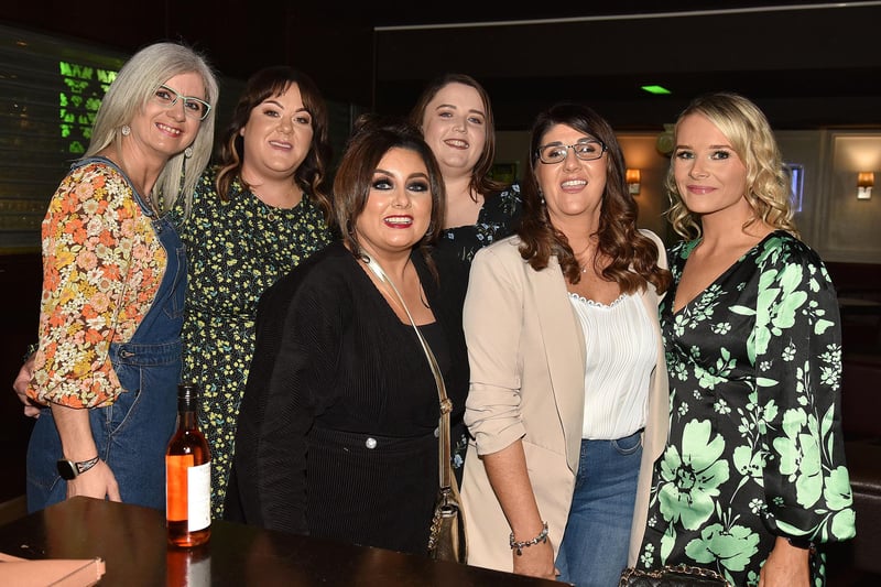 Classroom assistants from Lismore Comprehensive School pictured at the school's 50th anniversary event including from left, Danielle Magner, Niamh Brazier, Ursula Harbinson, Ashley McConville, Chelline Carville and AineRogers. LM06-211.