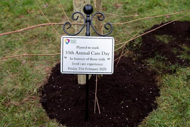 To mark the tenth anniversary of Care Day, Armagh City, Banbridge and Craigavon Borough Council held a special tree planting ceremony at the Palace Demesne, Armagh recently.