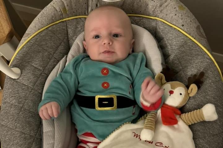 A cute elf outfit for Christmas