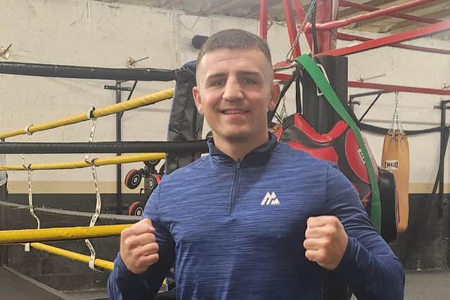 Cathal Jennings pictured at St Monica’s Boxing Club.