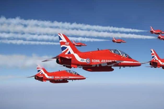 The Red Arrows' only appearance in Northern Ireland in 2025 will be at Armed Forces Day in Newtownards on Saturday, June 21. Picture: Cpl Phil Dye / UK MoD