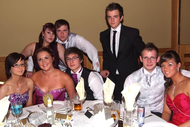 Shaun Costello and friends at the Dominican formal in 2010