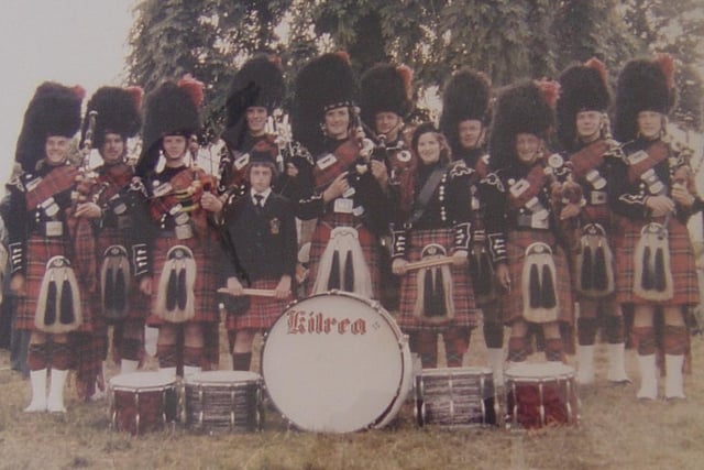 Kilrea Pipe Band on Black Saturday, August 1979