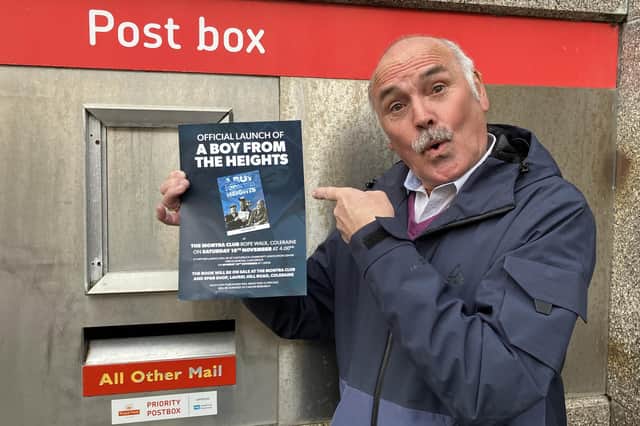 Former postman Robert Ramsey will launch his book 'A Boy from the Heights' on November 18 in the Montra Club. Credit Una Culkin