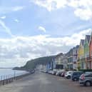 A  number of streets along Whitehead seafront are to be closed at the end of May to facilitate filming for a TV production.  Photo: Google